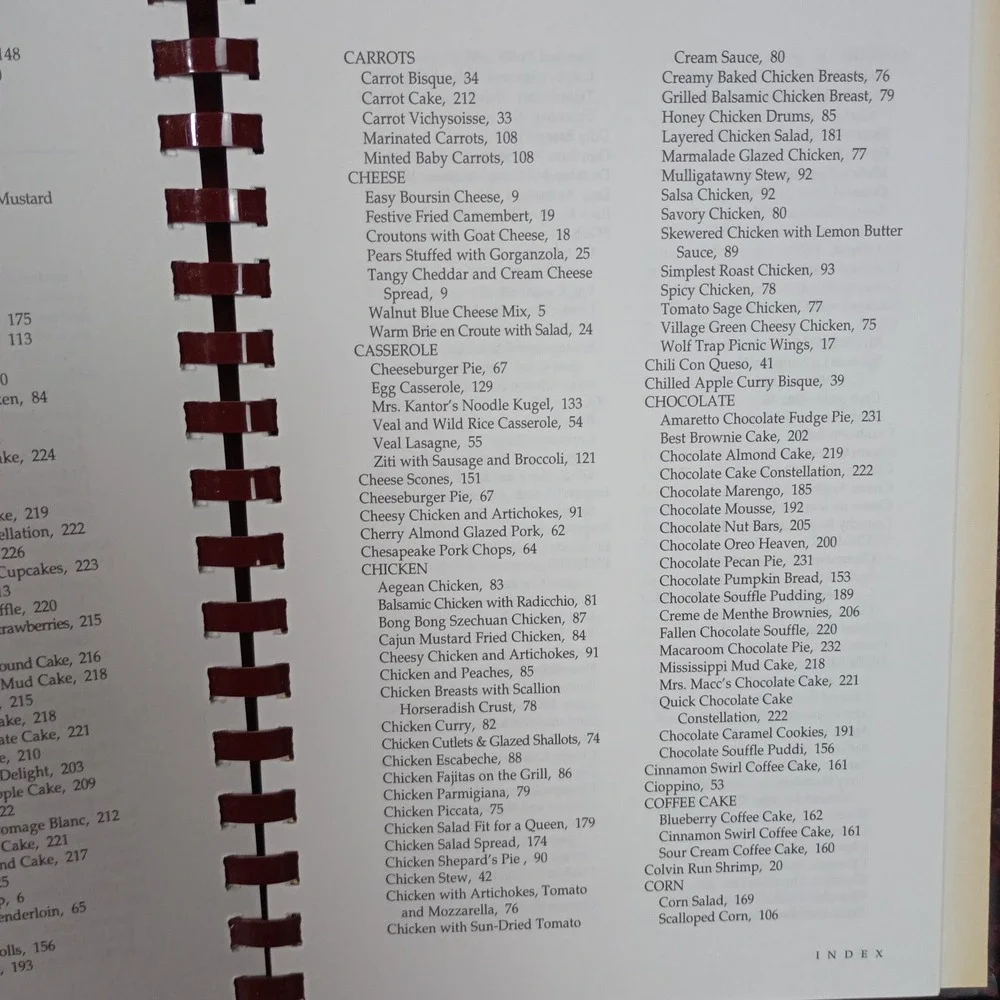 Great Falls Virginia School PTA Community Cookbook Cooking With Class 1st ED '96